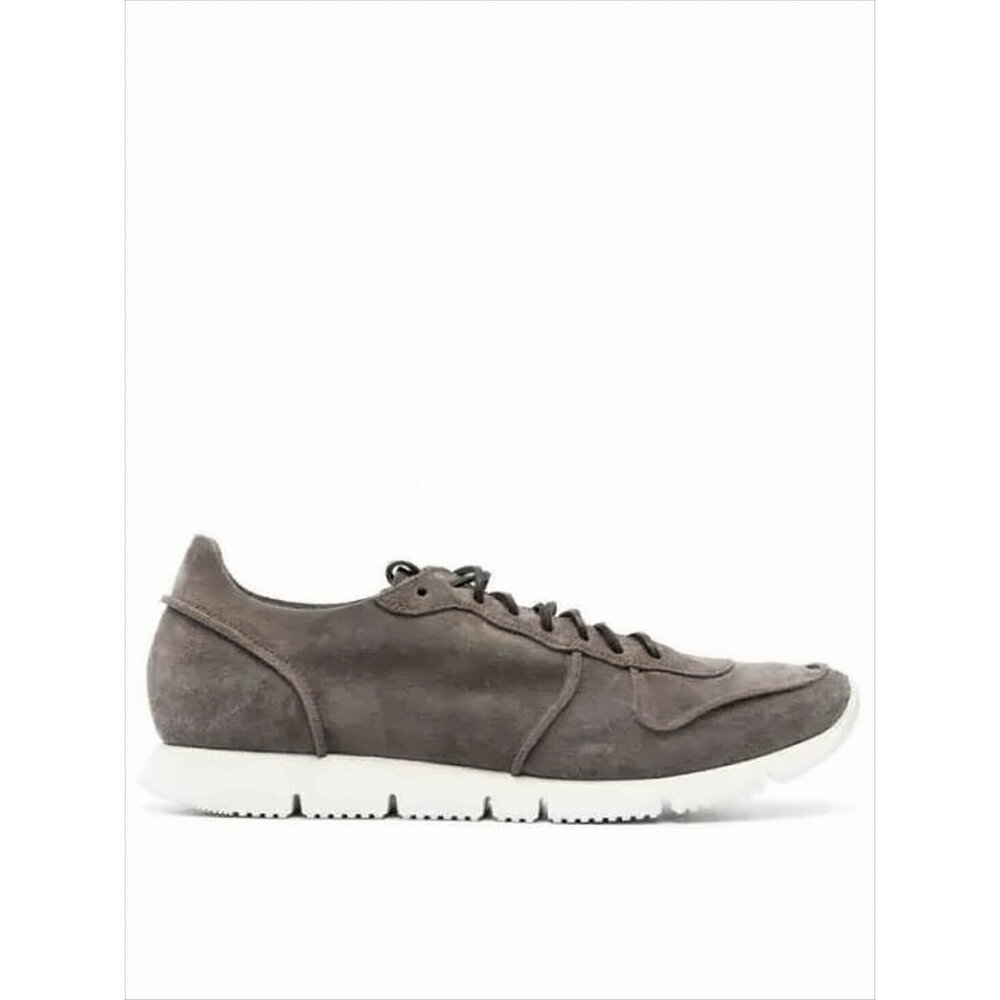 BUTTERO Low-Profile Suede Sneakers with Vibram Sole